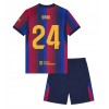 Barcelona Eric Garcia #24 Hjemmedraktsett Barn 2026-27 Kortermet (+ korte bukser)